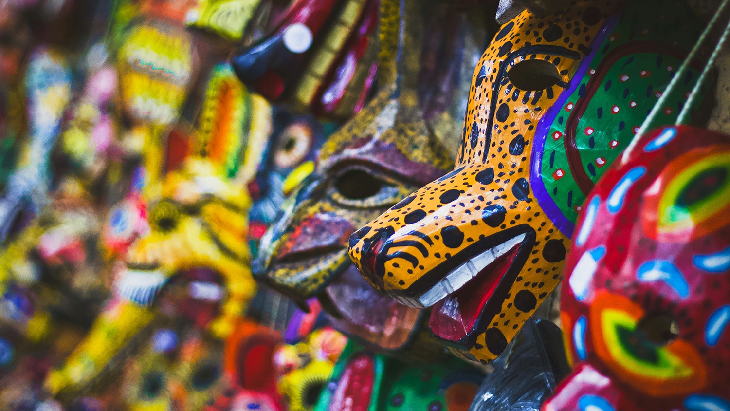 Masks, Antigua Guatemala, Guatemala