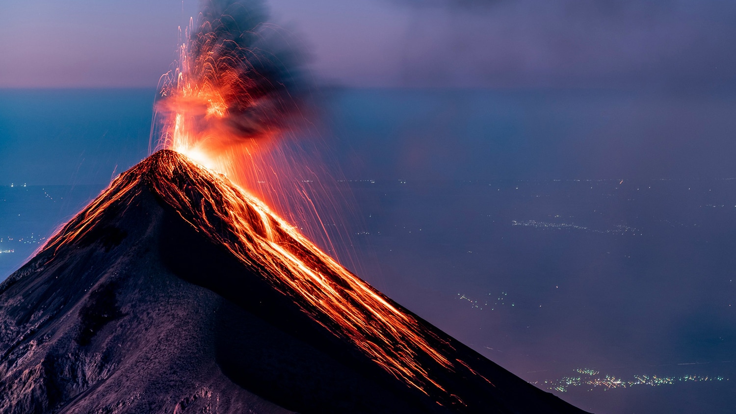 Volcán de Fuego, Guatemala
