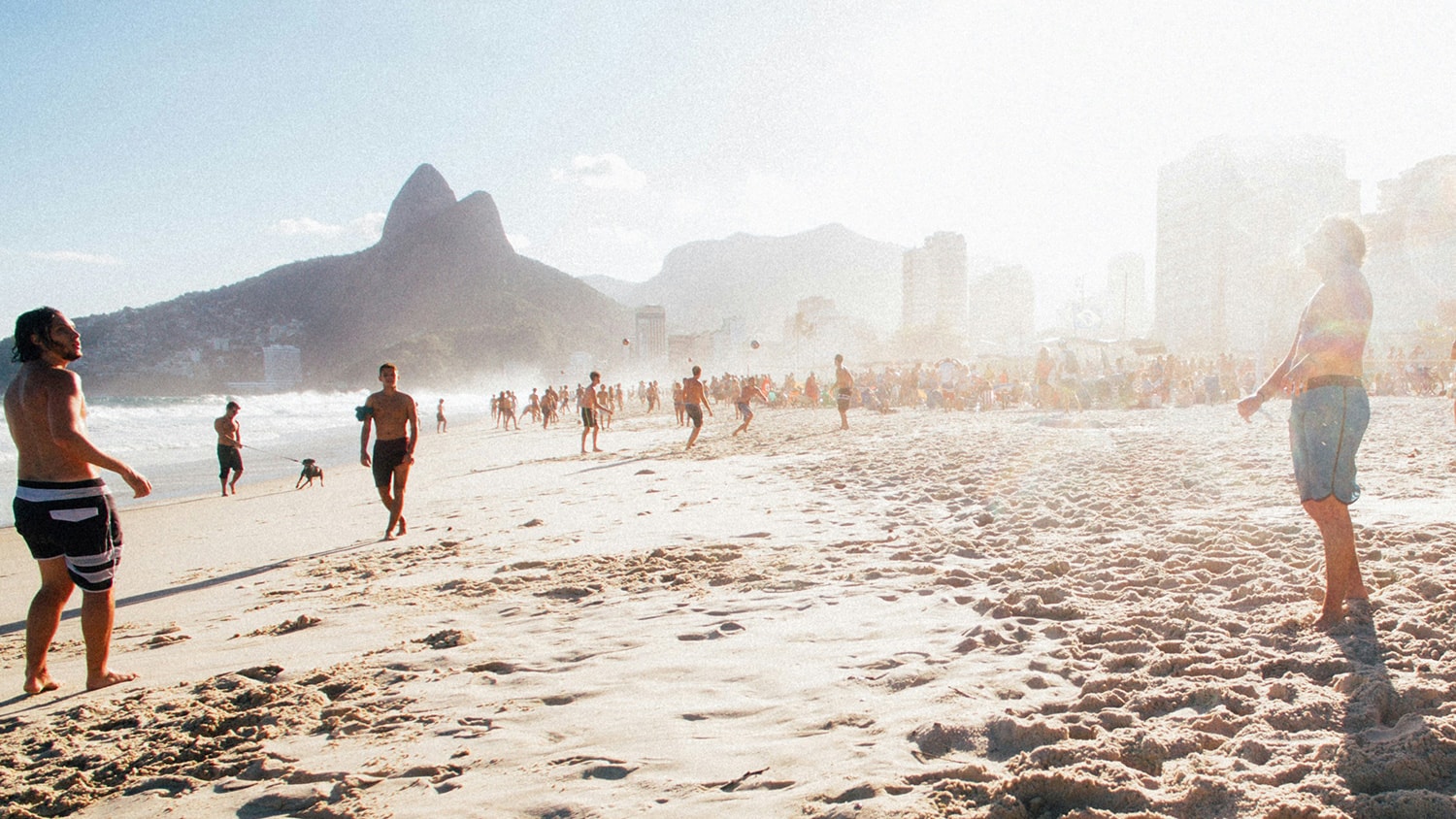 Copacabana beach, Rio de Janeiro, Brazil