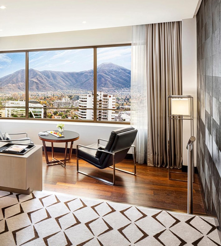 King Deluxe View Room, Mandarin Oriental, Santiago, Chile