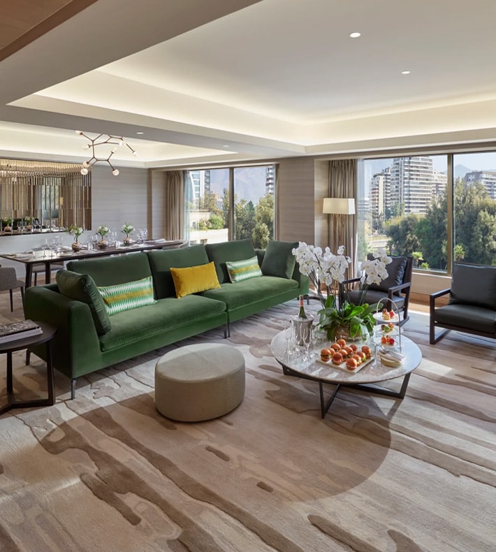 Two Bedrooms Family Suite, Mandarin Oriental, Santiago, Chile