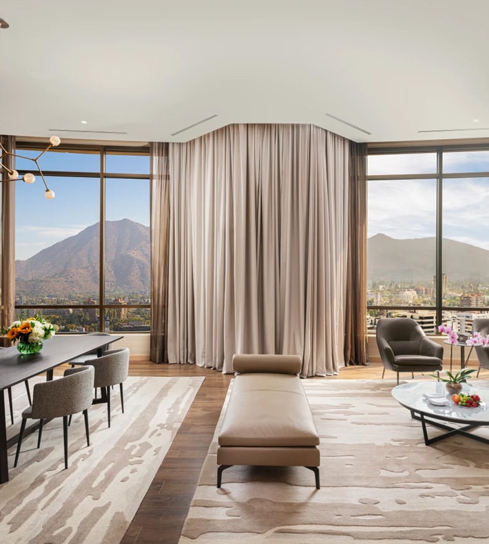 Panoramic Suite, Mandarin Oriental, Santiago, Chile