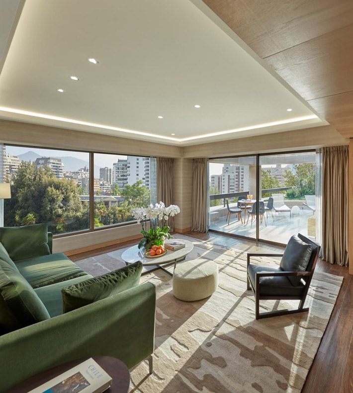 Terrace Suite, Mandarin Oriental, Santiago, Chile