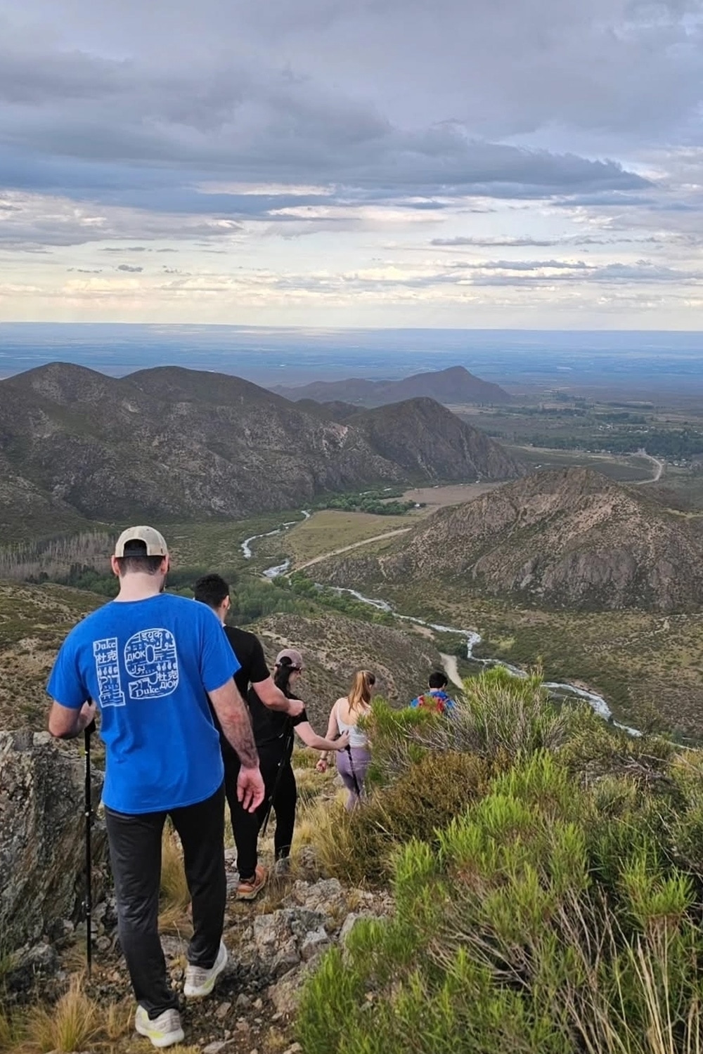 Hiking in the andes close to The Vines Resort & Spa, Argentina