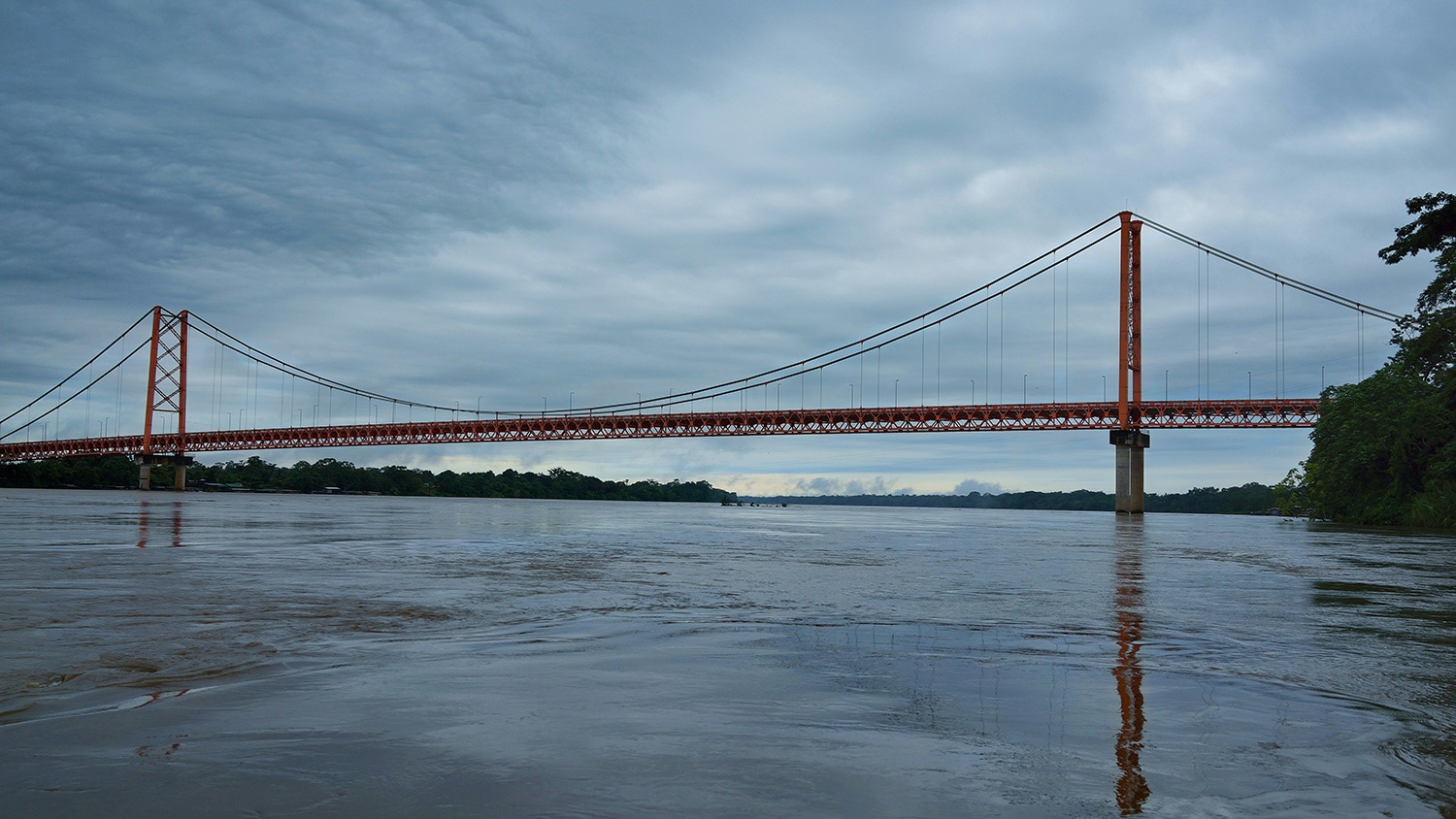 Bridge of Puerto Maldonado, Peru