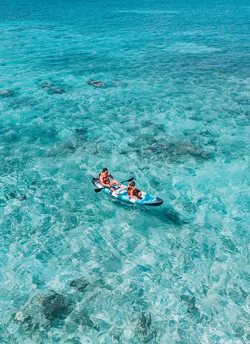 Paddle, caribbean sea, Mexico